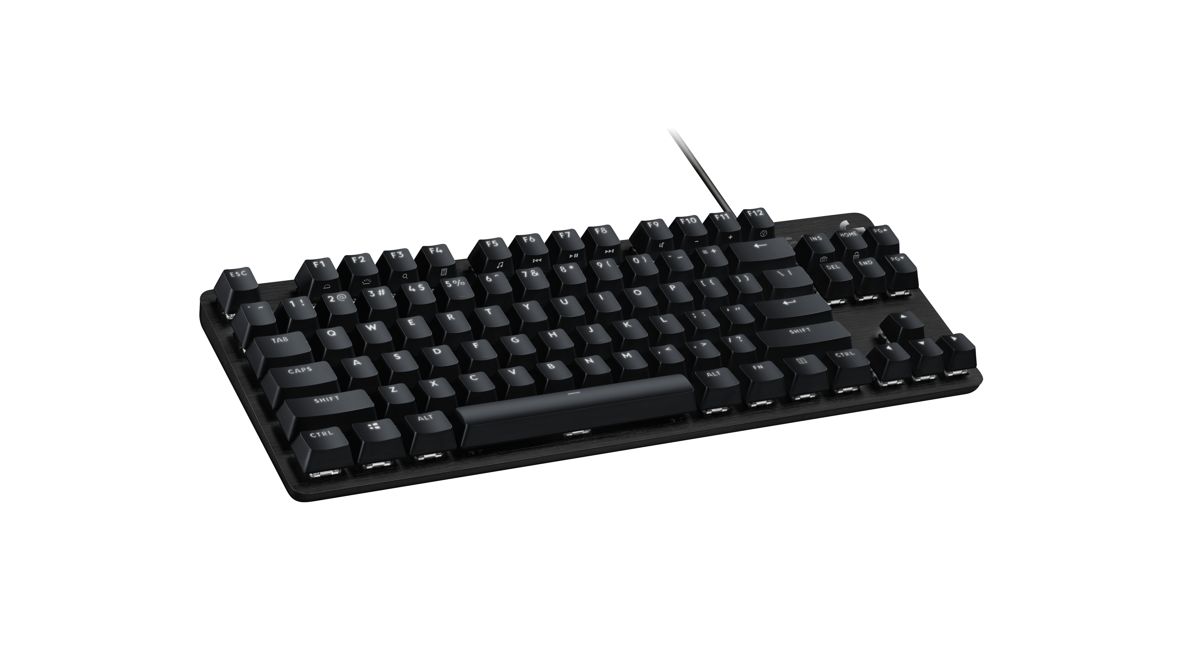 Logitech G413 TKL SE Tenkeyless Mechanical Gaming Keyboard - Tactile Switches, White LED