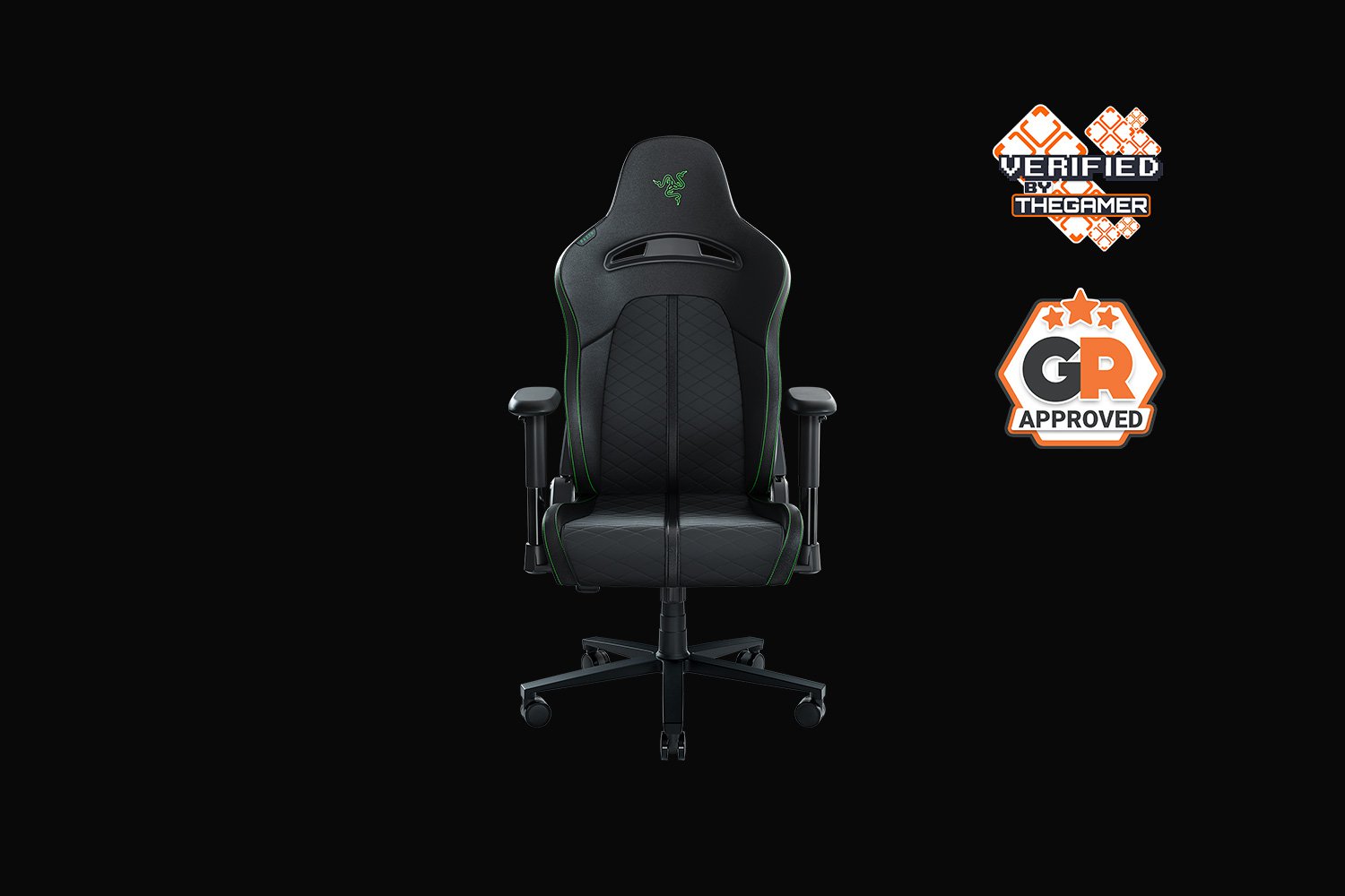 Razer Enki X Ergonomic Gaming Chair: All-Day Comfort, Wide Seat, Lumbar Support