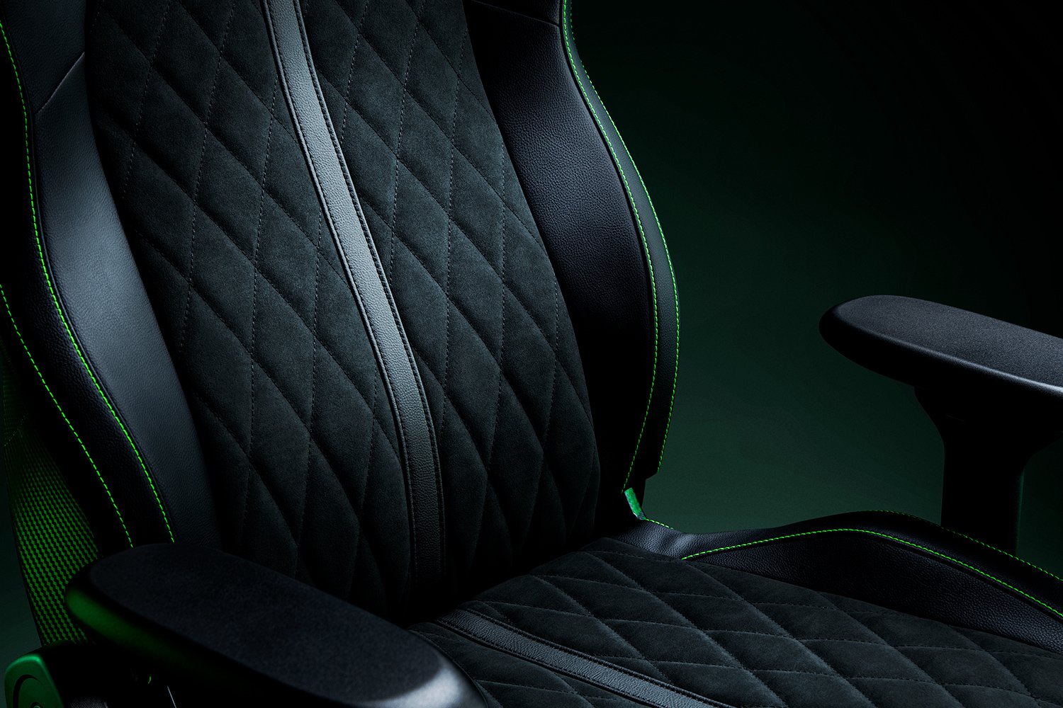 Razer Enki Pro Premium Gaming Chair with Alcantara Leather for All-Day Comfort