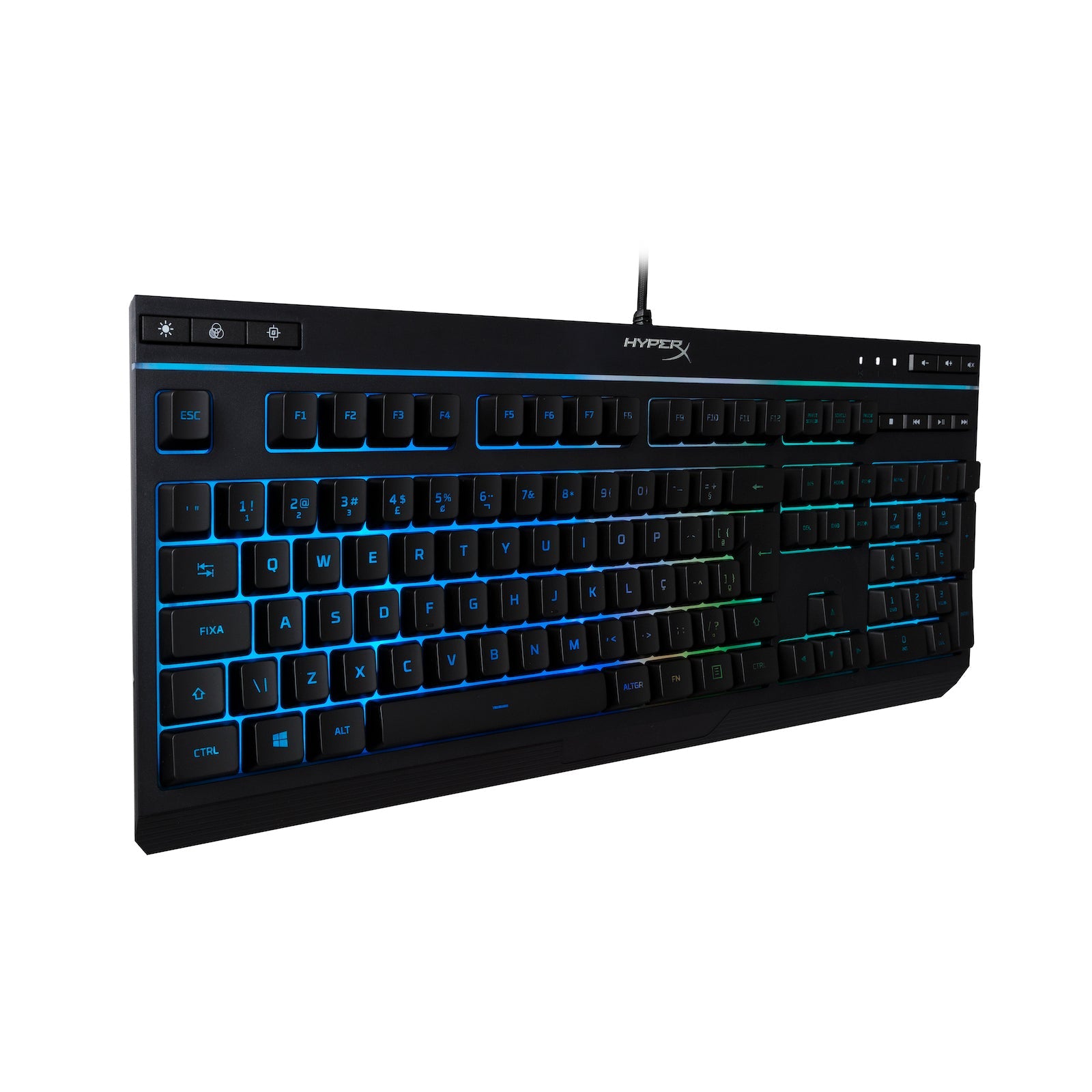 HyperX Alloy Core RGB UK Layout Gaming Keyboard, Dynamic Lighting, Spill-Resistant Design