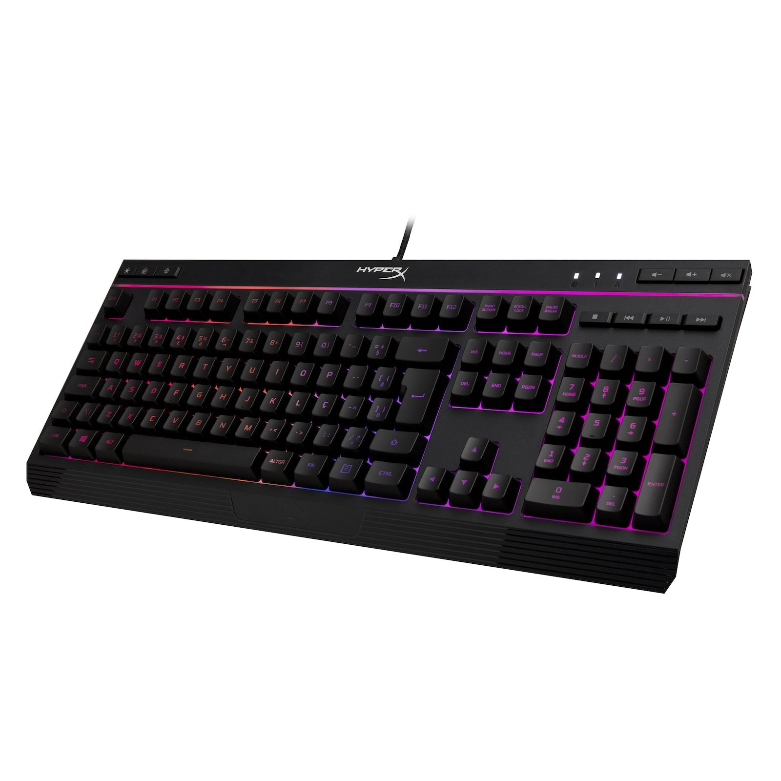 HyperX Alloy Core RGB UK Layout Gaming Keyboard, Dynamic Lighting, Spill-Resistant Design