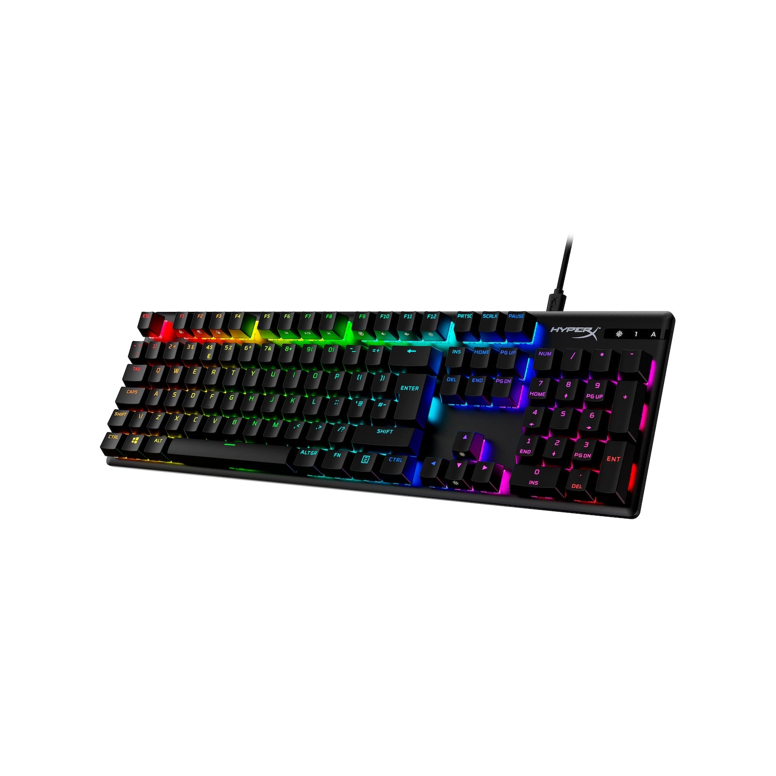 HyperX Alloy Origins PBT Mechanical Gaming Keyboard with Linear HX Red Switches