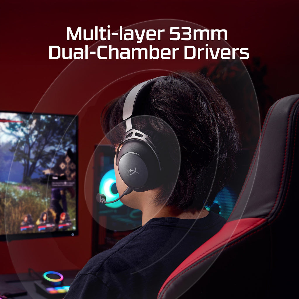 HyperX Cloud Alpha 2 Wireless Gaming Headset with 250-Hour Battery Life