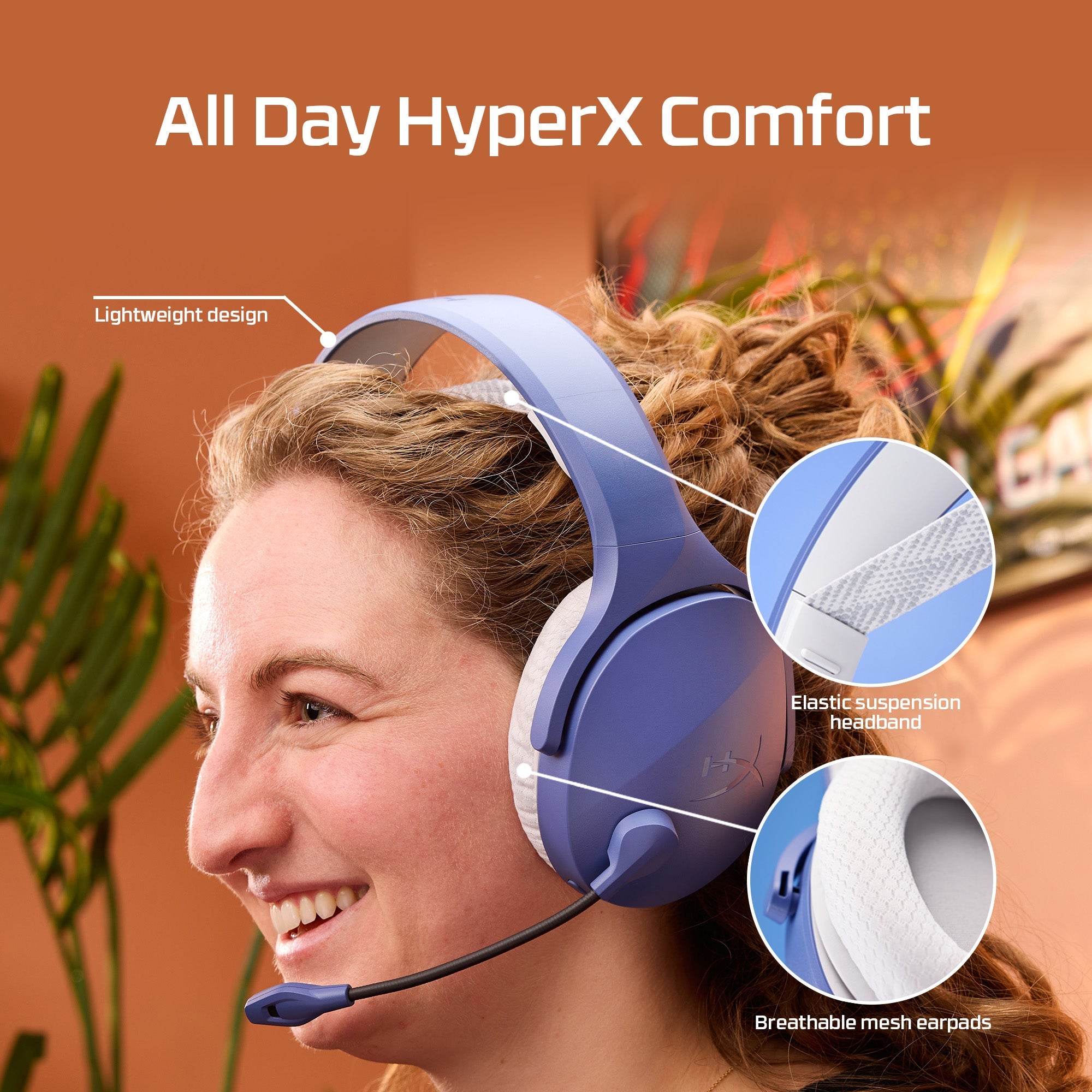 HyperX Cloud Jet Dual Wireless Gaming Headset with 25-Hour Battery Life