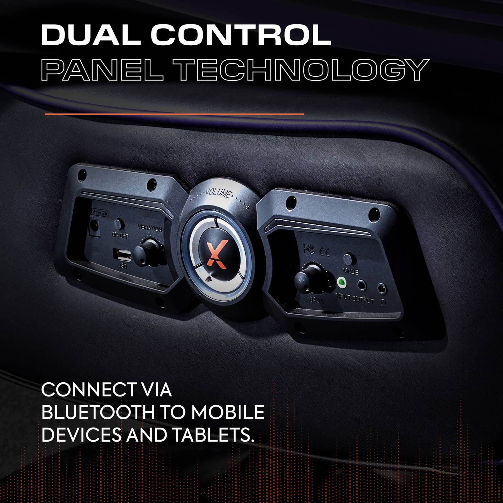 Officially Licensed Marvel Black Panther Elite Pedestal 2.1 Audio Gaming Chair