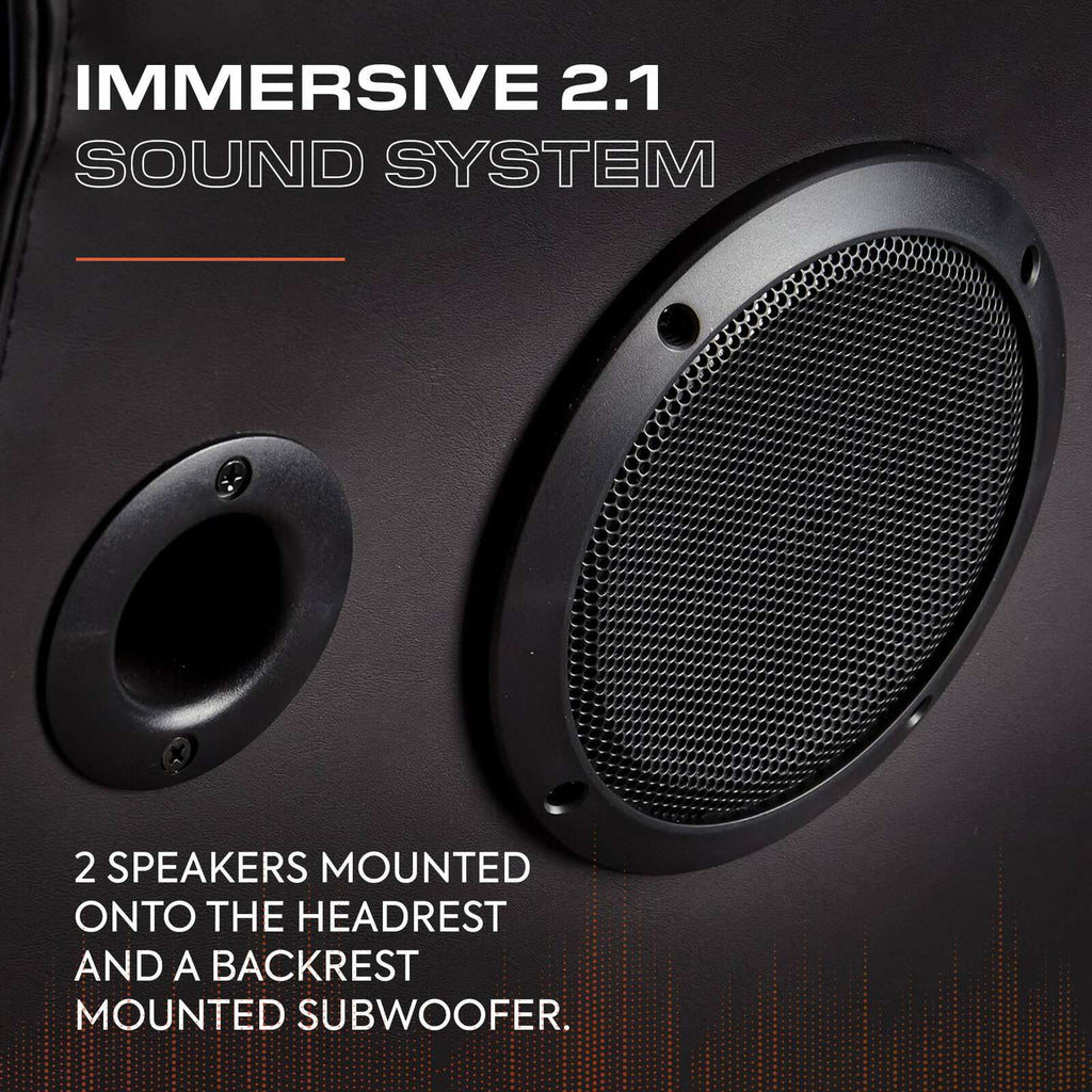 Officially Licensed Marvel Black Panther Elite Pedestal 2.1 Audio Gaming Chair