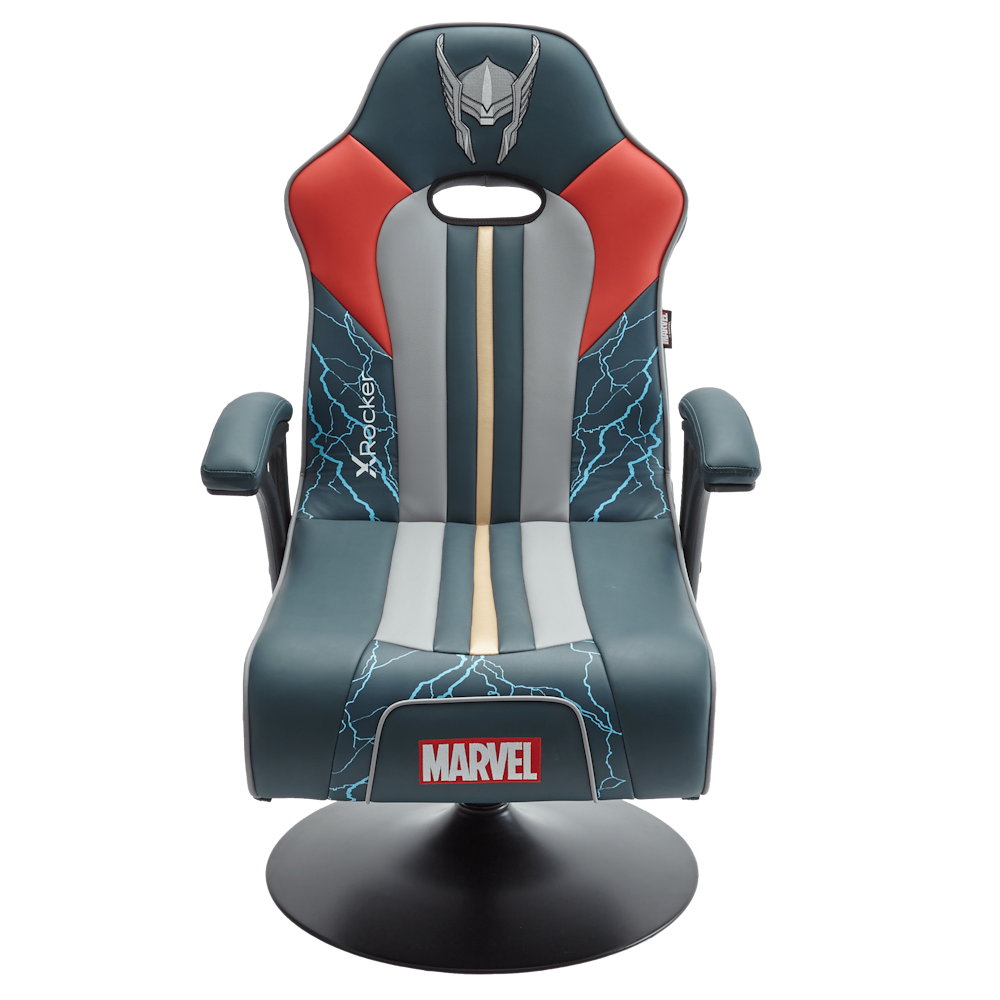 Officially Licensed Marvel Thor Elite Pedestal Gaming Chair with 2.1 Audio System