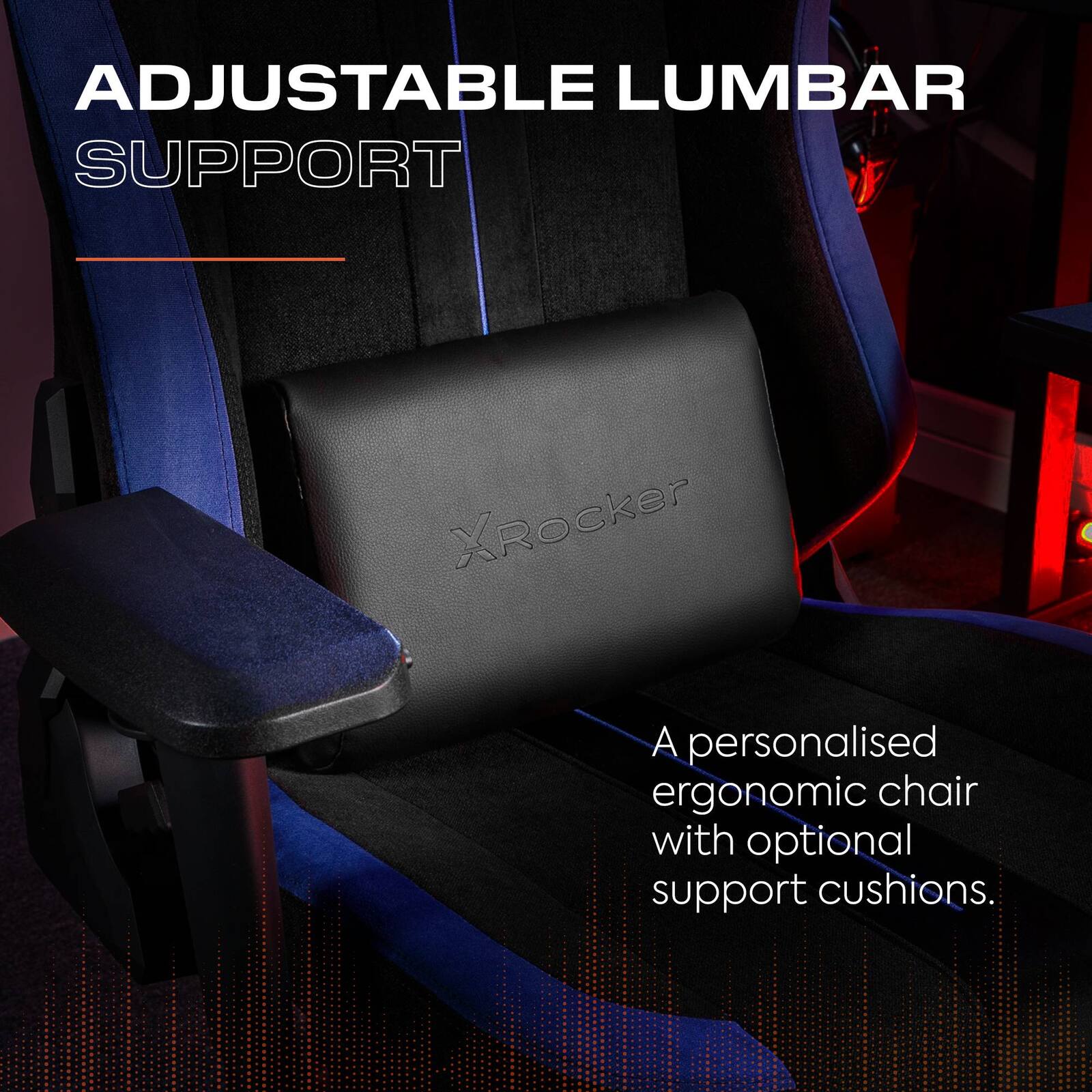 Onyx Ergonomic PC Gaming Chair: Plush Velvet, PU Leather, 4D Armrests, Reclining