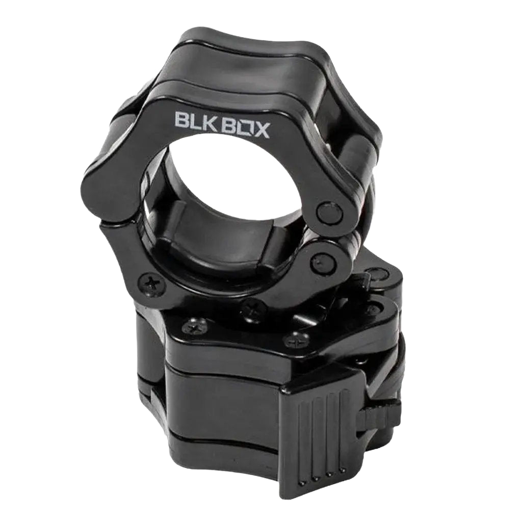 BLK BOX Durable Lock Jaw Collars Olympic Barbell Quick Release Clamps