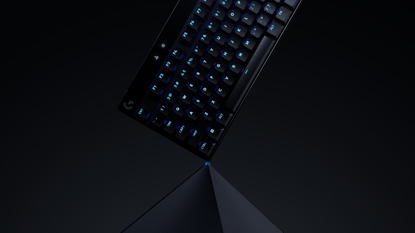 Logitech G PRO X TKL RAPID Gaming Keyboard with Magnetic-Analog Switches and LIGHTSYNC RGB