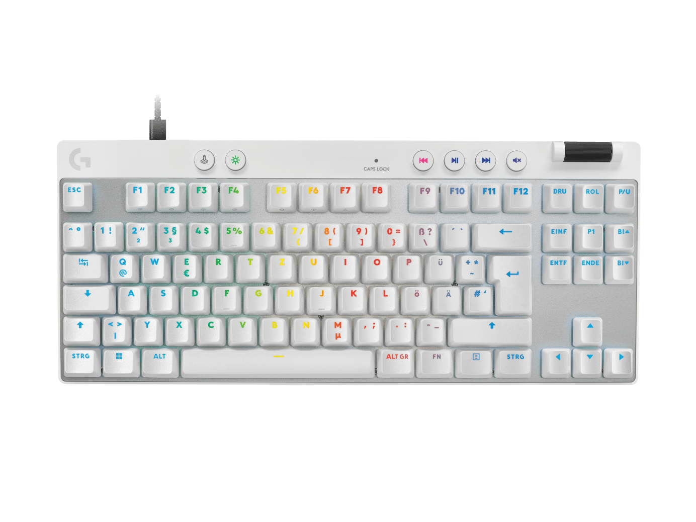 Logitech G PRO X TKL RAPID Gaming Keyboard with Magnetic-Analog Switches and LIGHTSYNC RGB
