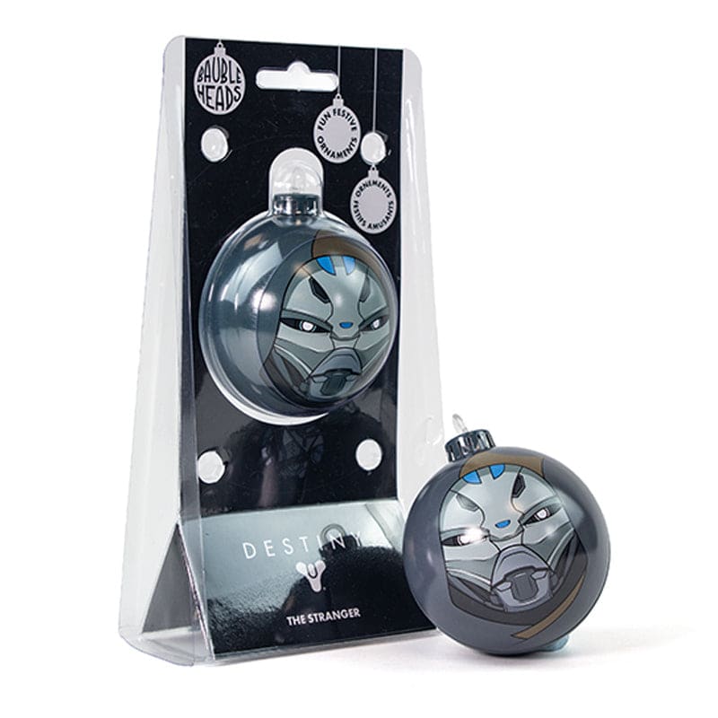 Destiny The Stranger Bauble Heads Christmas Ornament - Official Gaming Metal Decoration
