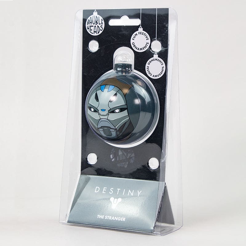 Destiny The Stranger Bauble Heads Christmas Ornament - Official Gaming Metal Decoration