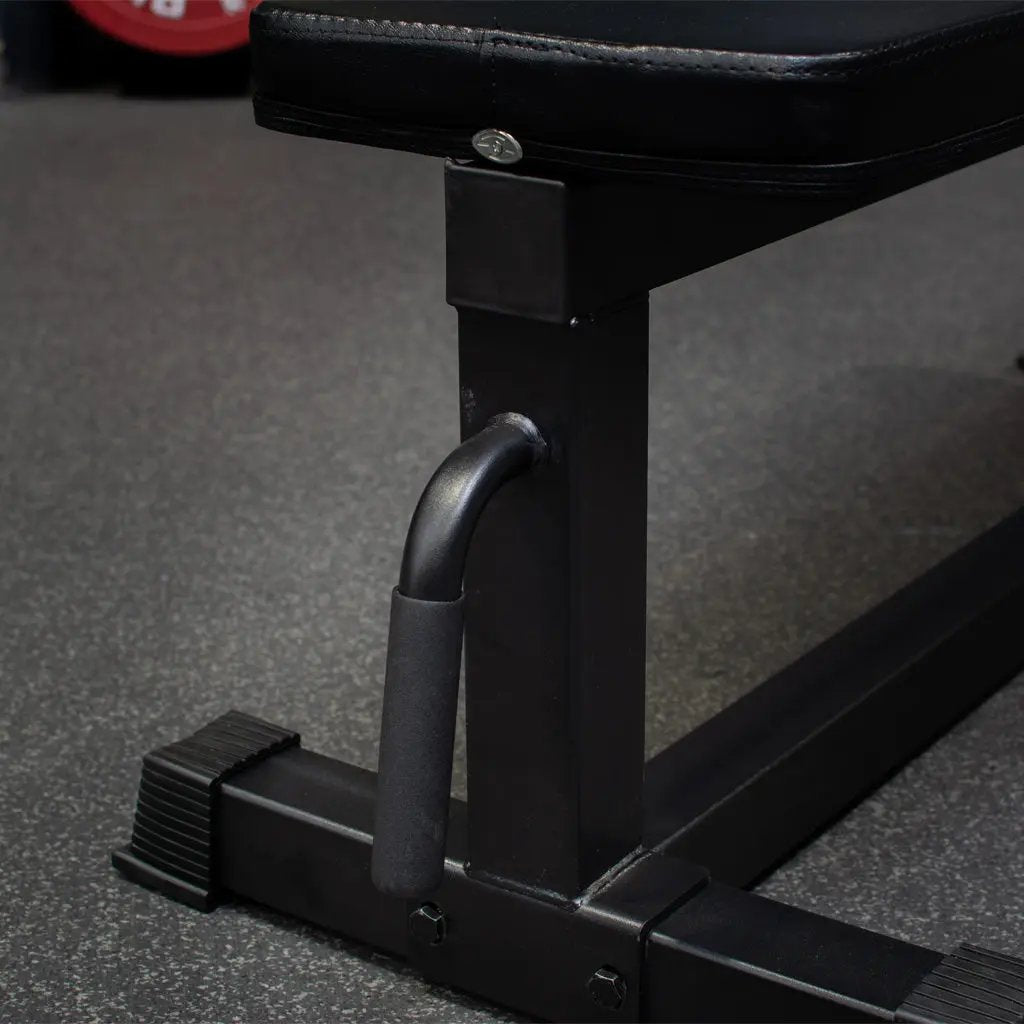 BLK BOX Heavy-Duty Utility Flat Weights Bench for Strength Training