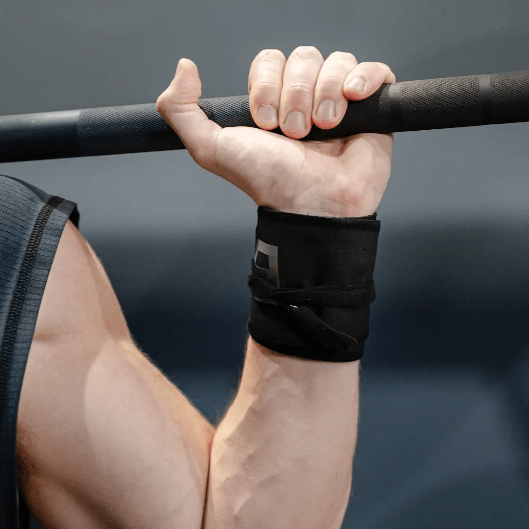 BLK BOX Premium Wrist Wraps: Ultimate Support for Weightlifting & Powerlifting